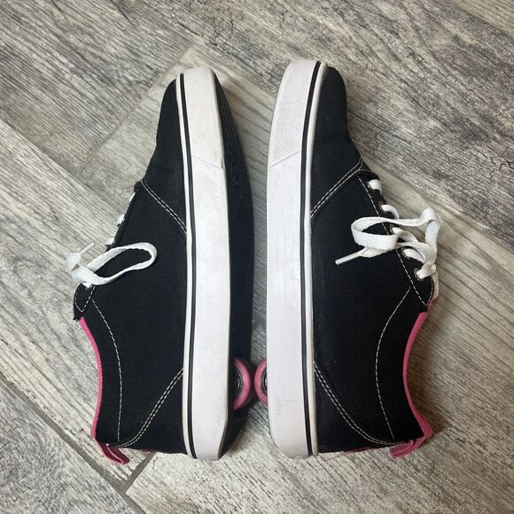 Heelys Girls Skate Shoes Black Pink Youth Size 6 Roller Sneakers - Picture 5 of 10